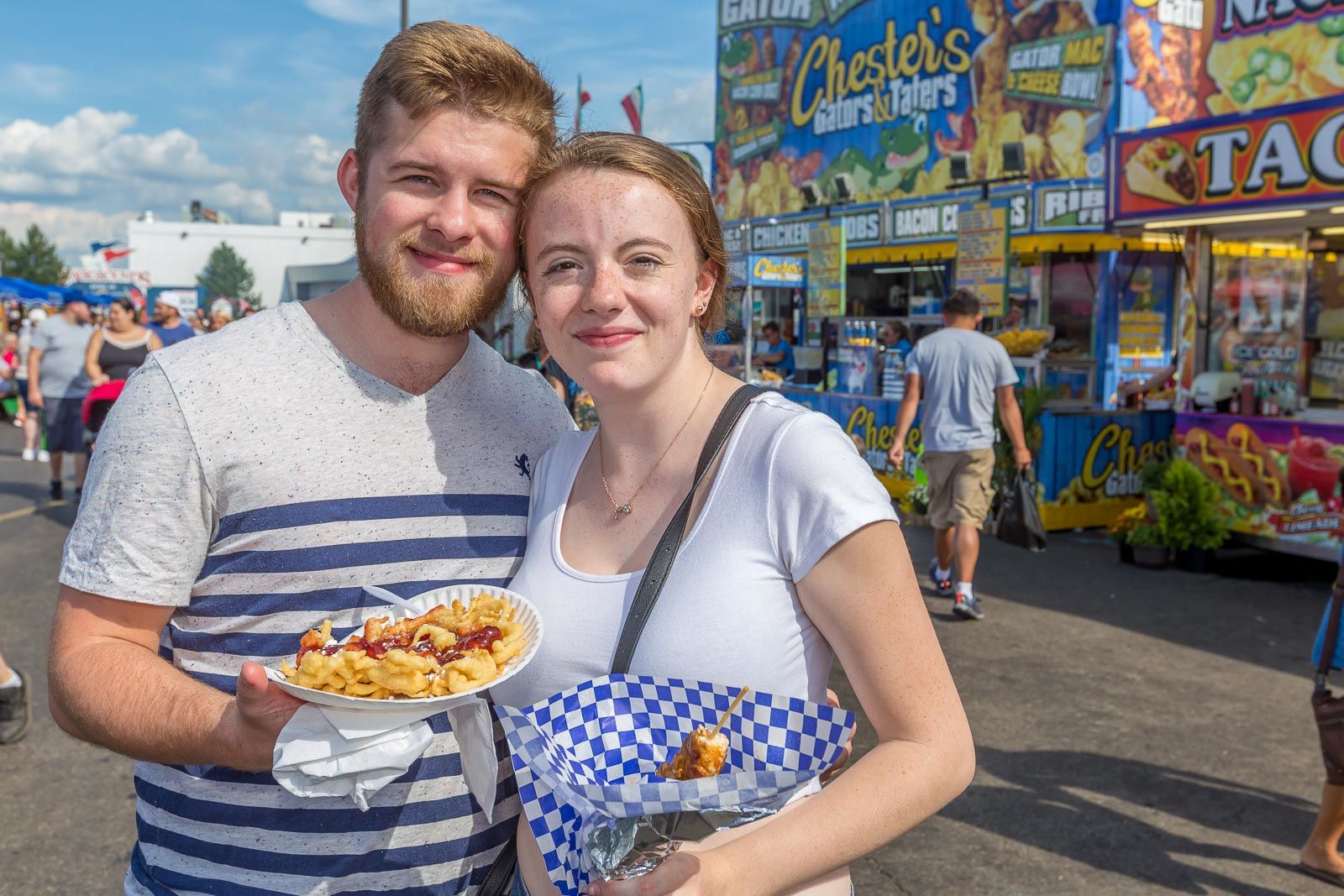 Smiles on Sunday at the Erie County Fair